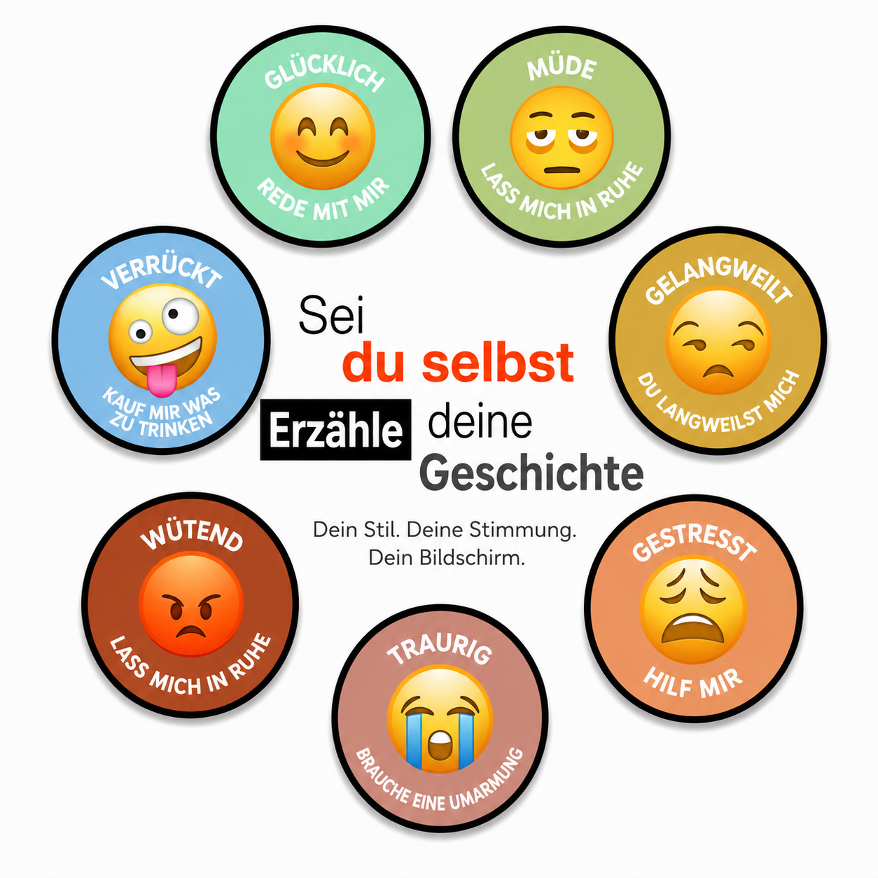 Digitales Mood-Display
